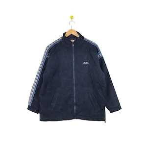 Rare vintage Ellesse polaire Sweatshirt / Grand Logo / Pull Ellesse / Spellout / Pull ellesse taille moyenne