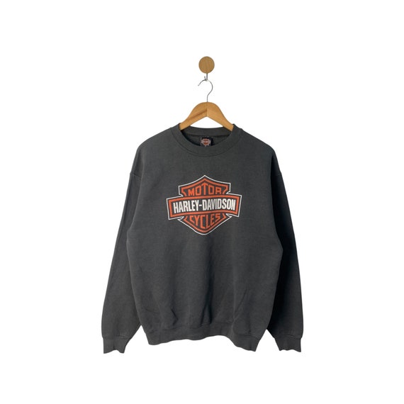 Rare Vintage Harley Davidson Sweatshirt 1995 Vintage Motorsport Clothing Vintage Style Big Logo Brand Pullover Jumper Crewneck Etsy Canada