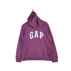 Rare Vintage Gap Hoodies Big Logo Sweatshirt / Jumper Pullover Hooded / Lifestyle Streetwear Sportswear / small size