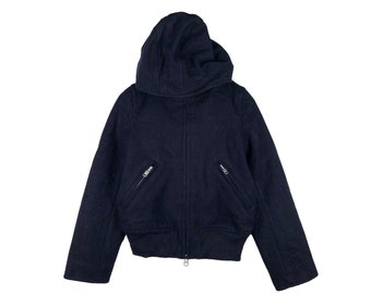 Rare Vintage Sunao Kuwahara Hoodies Jacket / Issey Miyake Hoodies / Japan Brand Designer Hoodies small size