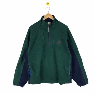 Rare Vintage Calvin Klein Sweatshirt Fleece / CK Jumper / Large CK Size / Lifestyle / Fashion Style / Nightwear / half zipper