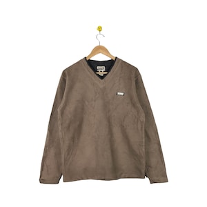 Rare Vintage Volcom fleece sweater / Jumper Volcom / Style Design / Volcom Sweater Zipper Up / small size