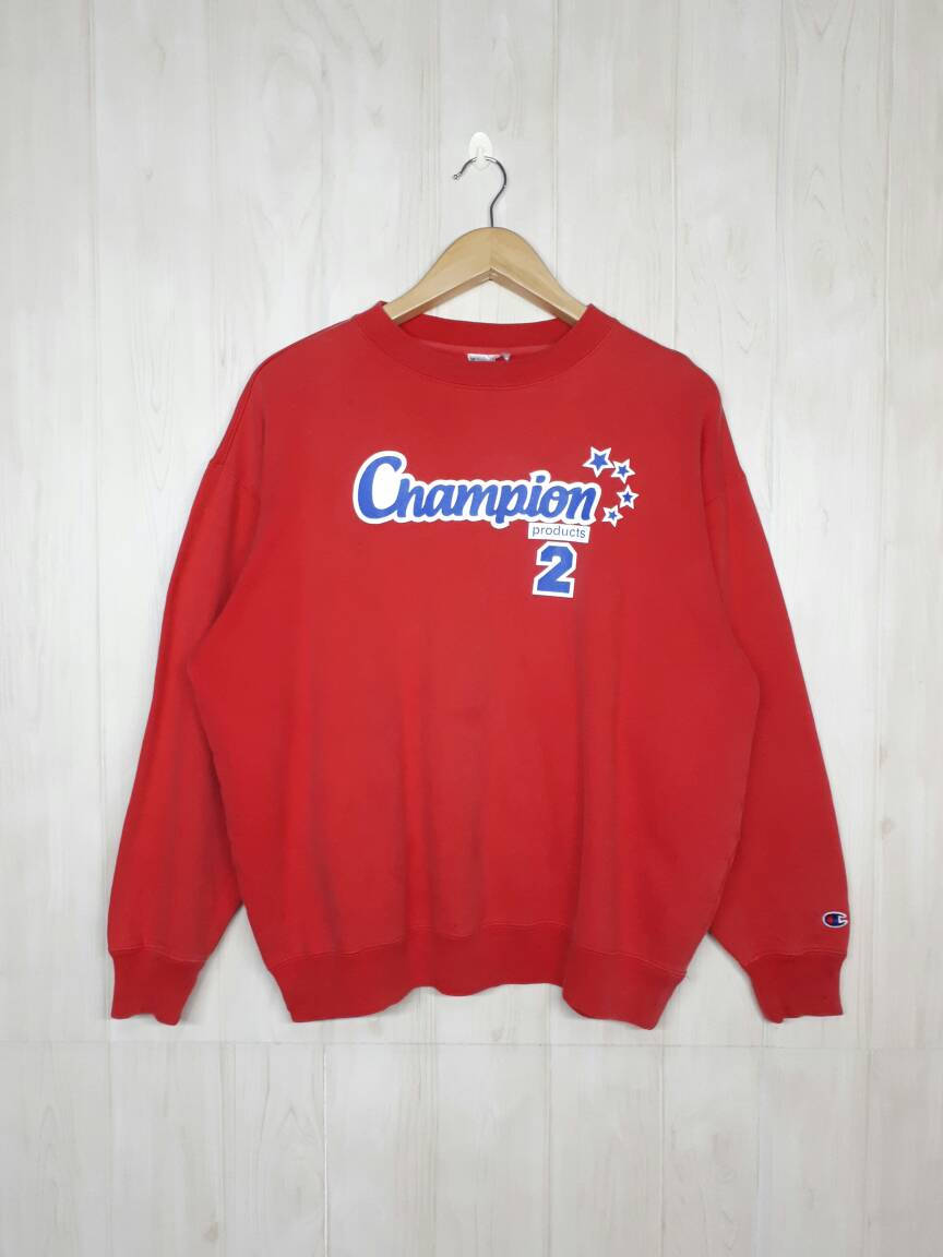 Champion Sweatshirt 90s Sweater / Champion | Etsy