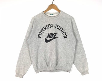 Raro maglione Nike vintage / felpa Nike / abbigliamento sportivo / Nike Swoosh / felpa Nike / verde / Nike piccolo