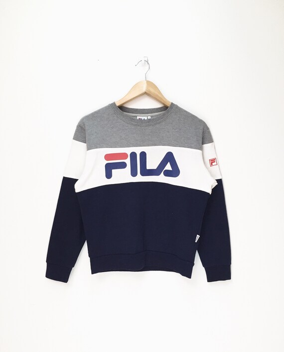 fila striped jumper