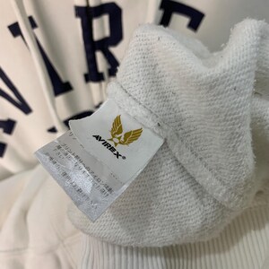 Rare Vintage Avirex Sweatshirt / Jumper / Avirex USA / Army / Pullover Jumper Crewneck / Diabolical Angel / 80s / Medium Size image 5