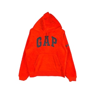 Rare Vintage Gap Fleece Hoodies Big Logo Sweatshirt / Jumper Pullover Hooded / Lifestyle Streetwear Sportswear / Gap Medium