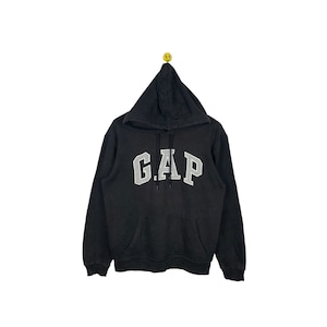 Rare Vintage Gap Hoodies Big Logo Sweatshirt / Jumper Pullover Hooded / Lifestyle Streetwear Sportswear / Medium Size