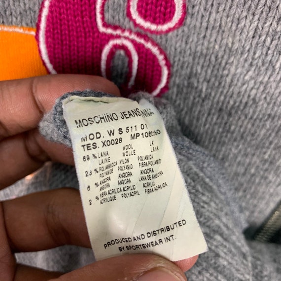 Moschino knitwear cheap