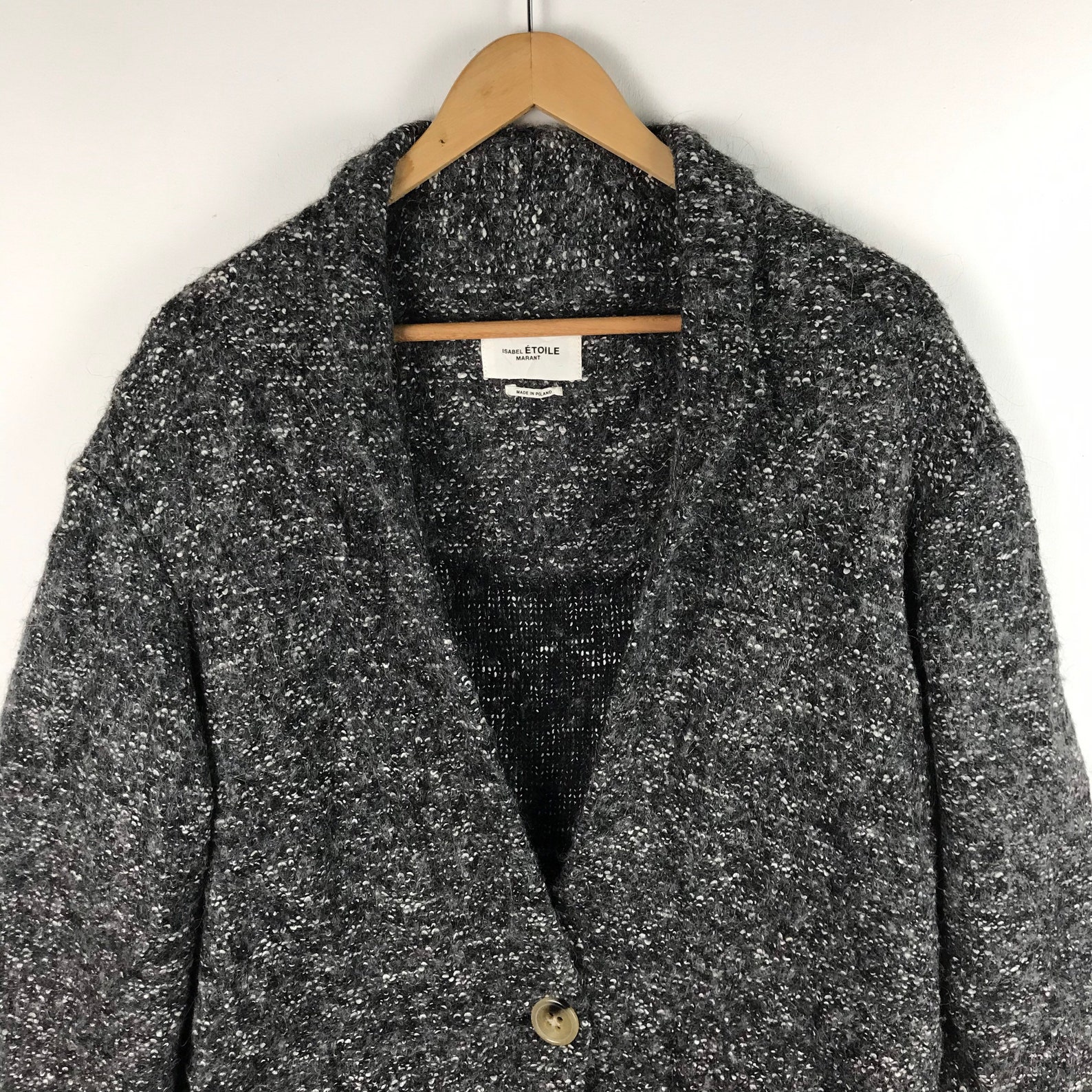 Isabel Marant Wool Coat Jacket / Fleece / Made in Poland / - Etsy
