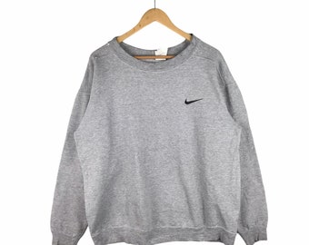 Rare Vintage Nike Jumper / Felpa Nike / Sportswear / Nike Swoosh / Nike Felpa / verde / Nike medio