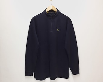 Vintage Lecoq Sportif Sweatshirt / Le Coq Spellout Small Logo / Sportswear / Activewear / XL Size Sweatshirt