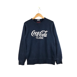 Vintage Retro 90’s oldschool 80’s crewneck blouse coca cola sweatshirt Jumper Coke / Medium Size