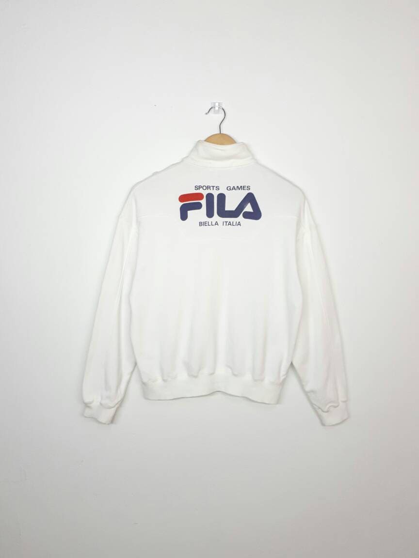 fila sweater white
