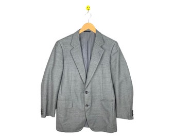 Rare Vintage Burberrys Coats Jacket / Long Coats Japanese Brand / Grey Men’s blazers Burberrys Large Size