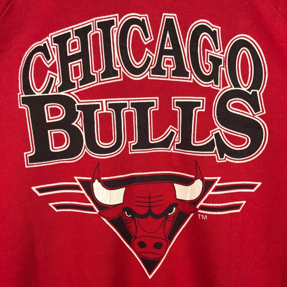 Vintage 90s Cotton Mix Red Lee Chicago Bulls Sweatshirt - XX-Large