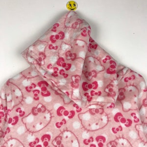 Vintage Hello Kitty Fleece Sweatshirt hoodie / Cartoon Sweatshirt / Jumper / xsmall image 3