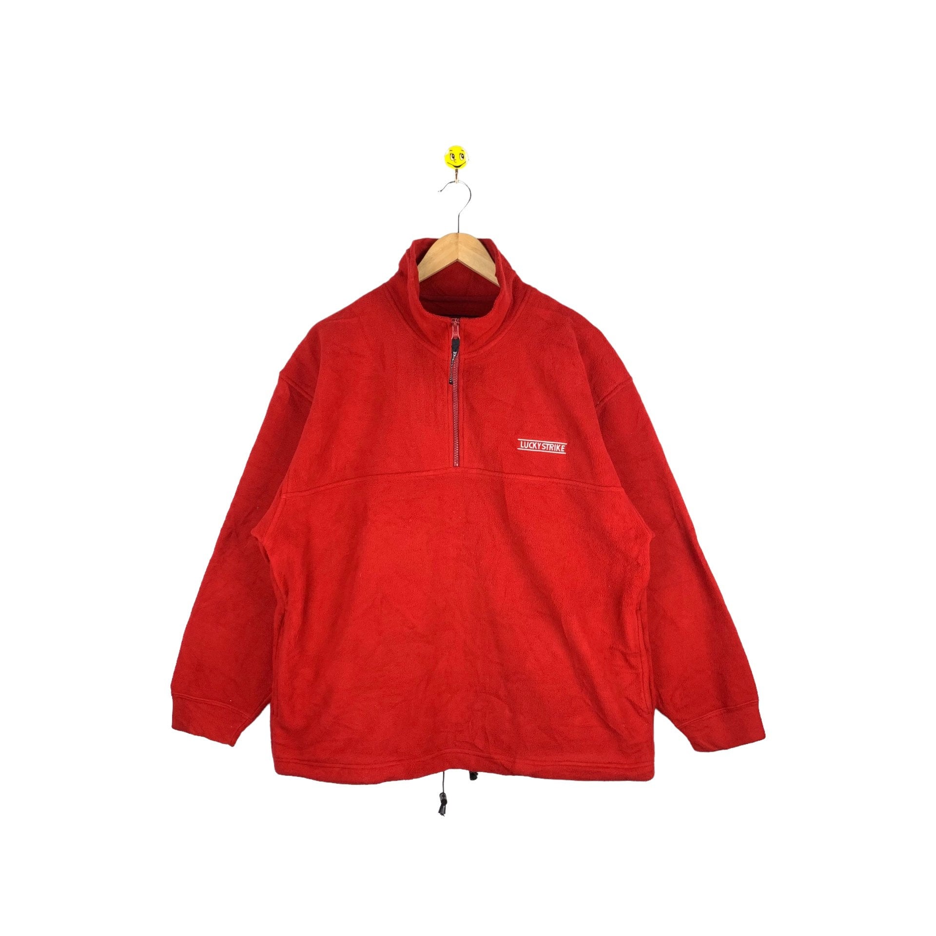 700FILL Earth 寒く Logo Half Zip Pullover 2XL 