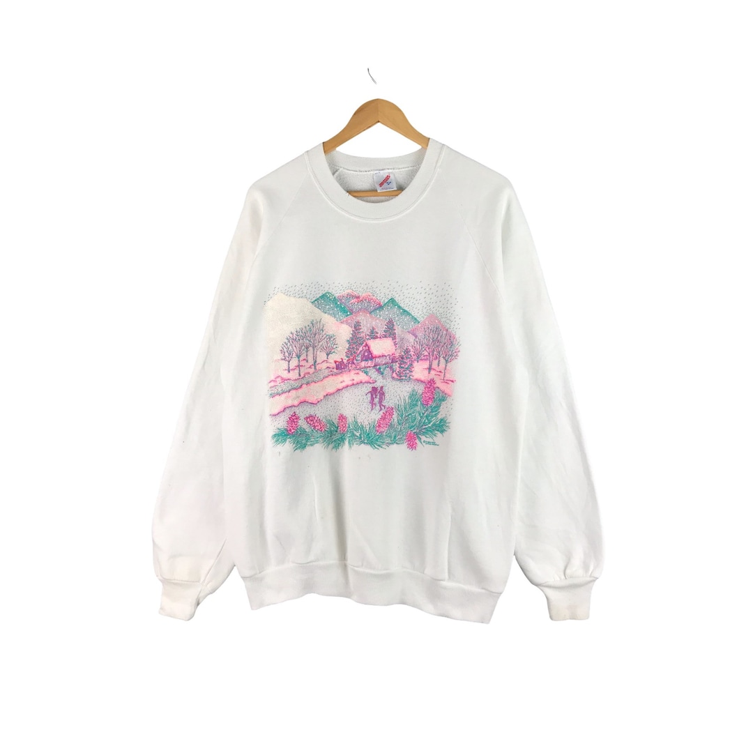 Vintage Retro 90's Oldschool 80's Crewneck Jerzees Sweatshirt