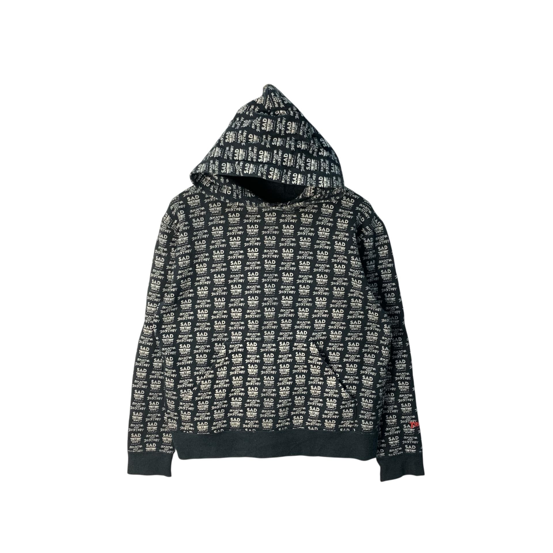 Skate Pull Thrasher Noir Et Blanc Sweat Thrasher Online