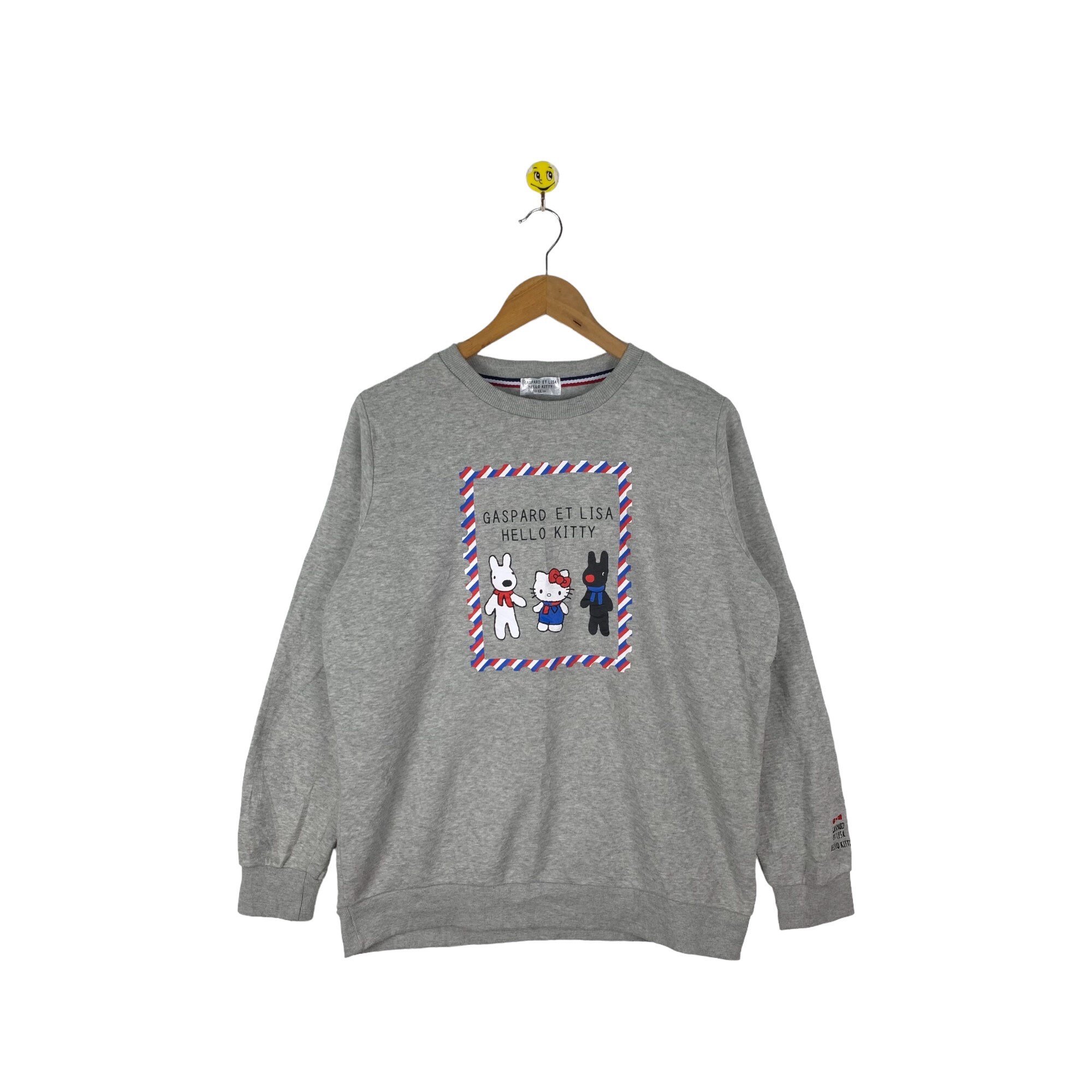 vintage Hello Kitty Sweatshirt / Cartoon Sweatshirt / Jumper / Hello Kitty Taille Moyenne