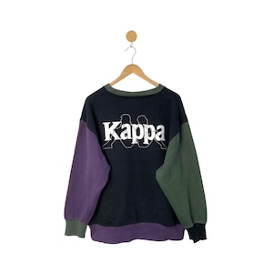 Rare Vintage Kappa Sweater Baggy Sweatshirt / Kappa Hoodies / Kappa Jacket / 90s Kappa Side Tape / XL Size Adult