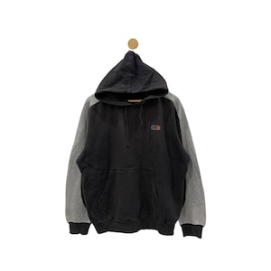 Rare Stussy Sweatshirt Jumper Pullover Big Log Stussy Streetwear / Black Colour Sweatshirt / Large Size