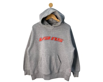 ヴィンテージ90年代Vansパーカー：「Off The Wall」グレースウェット 
