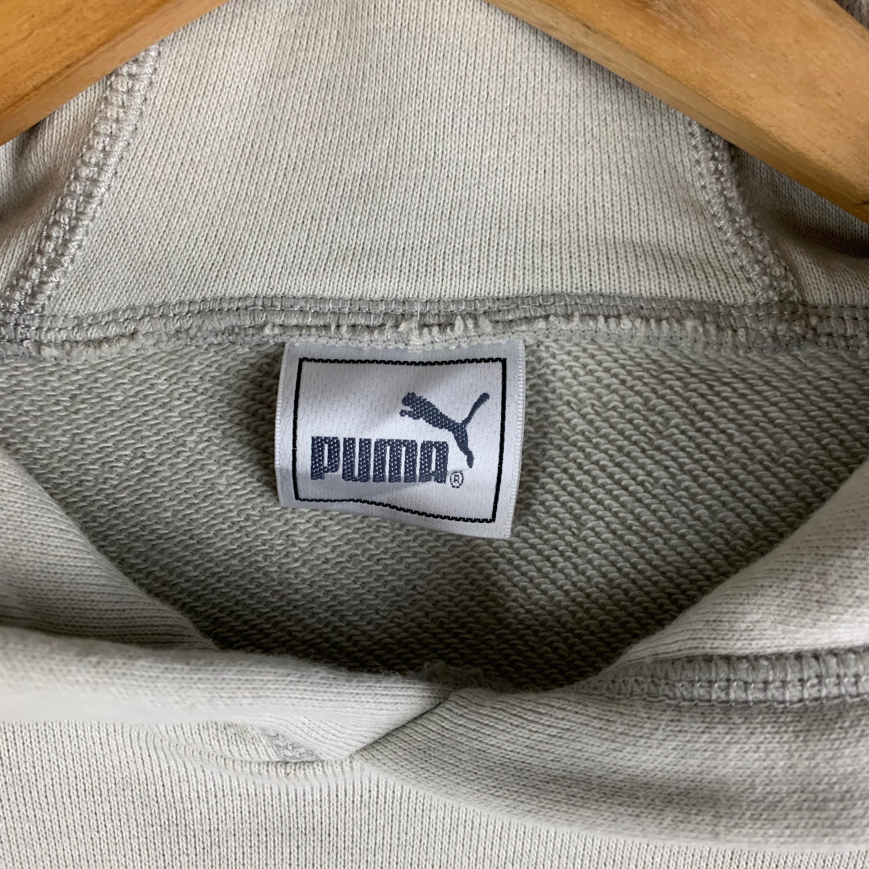 Rare 80s Vintage Puma Hoodies Sweatshirt / Jumper Pullover