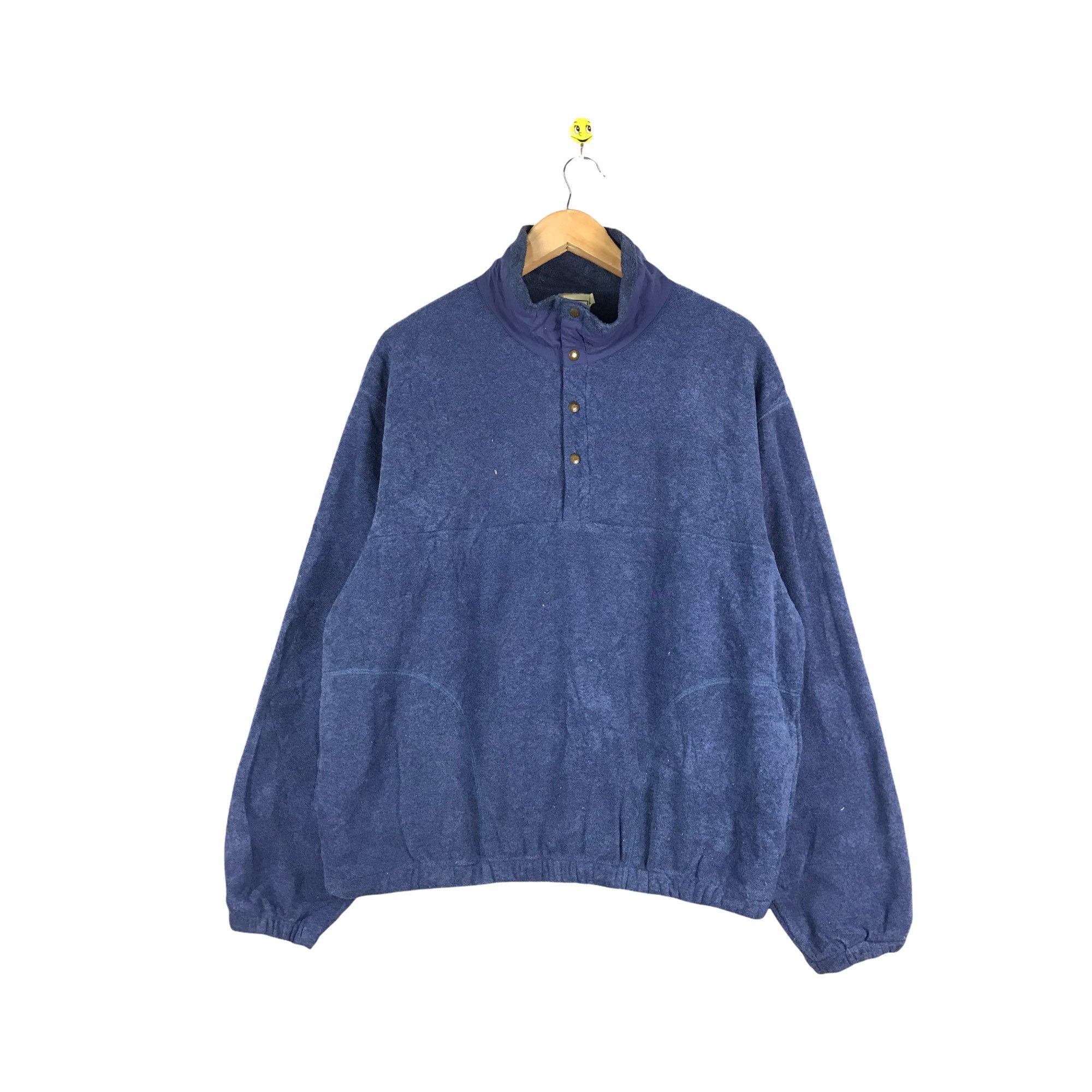 Rare Vintage LL Bean Fleece Sweater Sweatshirt / logo / Winter Sweater / LL Bean xl size