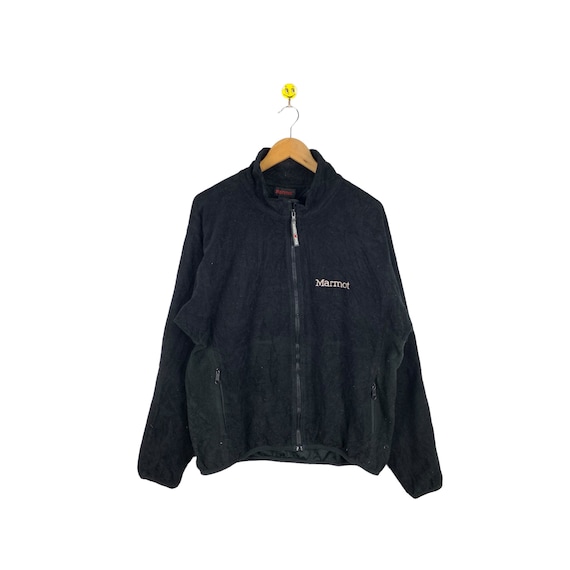 Marmot, Rare Vintage Marmot Fleece jacket Sweater Sweatshirt Retro oldschool sweater large size