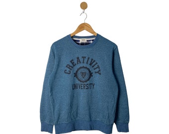 London Universität Sweatshirt / Binghamton broome Sweatshirt Pullover Pullover Crewneck mittlerer Größe