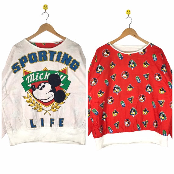 Rare Vintage Mickey Jumper / Mickey Sweatshirt Riv
