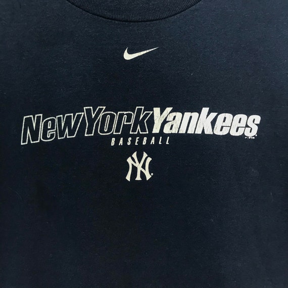 New York Yankees Hockey Jersey NIKE Vintage MLB Baseball RARE