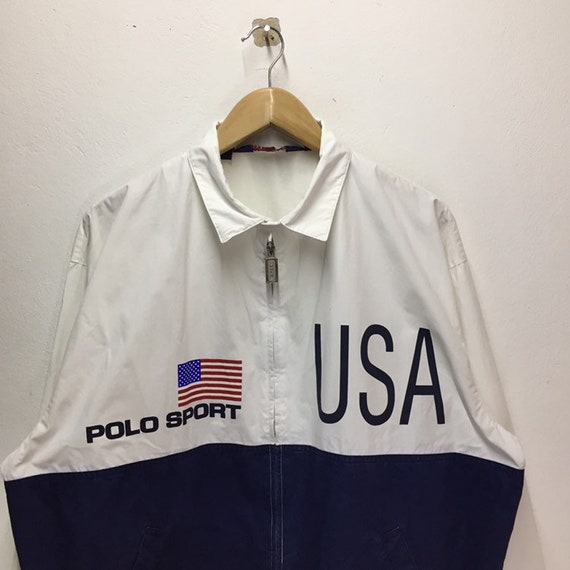 Rare Vintage Polo Sport Windbreaker Ralph Lauren … - image 2