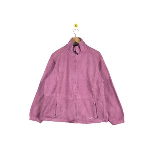 Seltener Vintage 90er Retro Oldschool Fleece LL Bean Fleece Sweatshirt / Logo / WinterPullover / LL Bean vlies mittelgroß