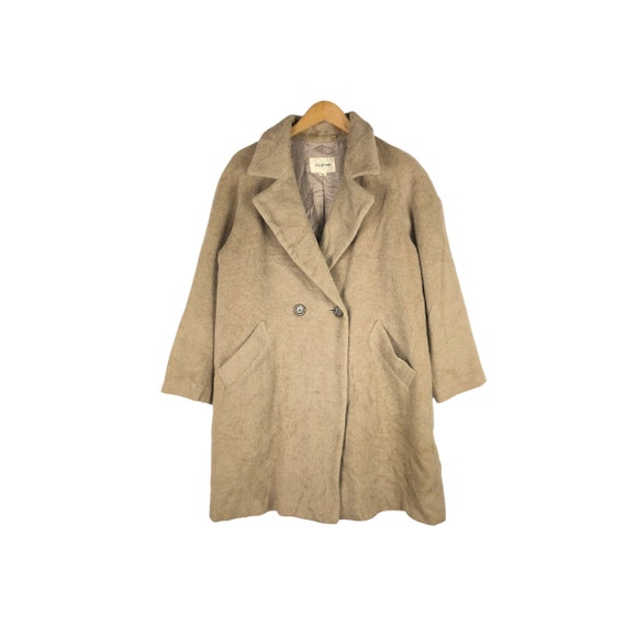 Rare Vintage Atelier Sab Jacket / Wool Jacket Coat / Brown