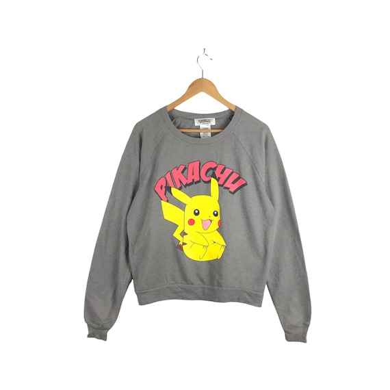 Pokemon Sweatshirt / Pikachu Sweatshirt / Cartoon Animated