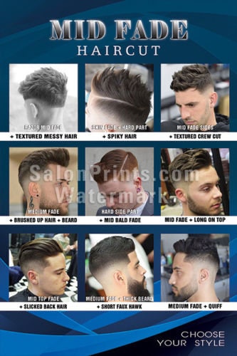 Hair Salon Poster Mesh Vinyl Mid Fade Haircut Mid Top Fade - Etsy Finland Hair Salon Poster Mesh Vinyl Mid Fade Haircut Mid Top Fade - Etsy Finland