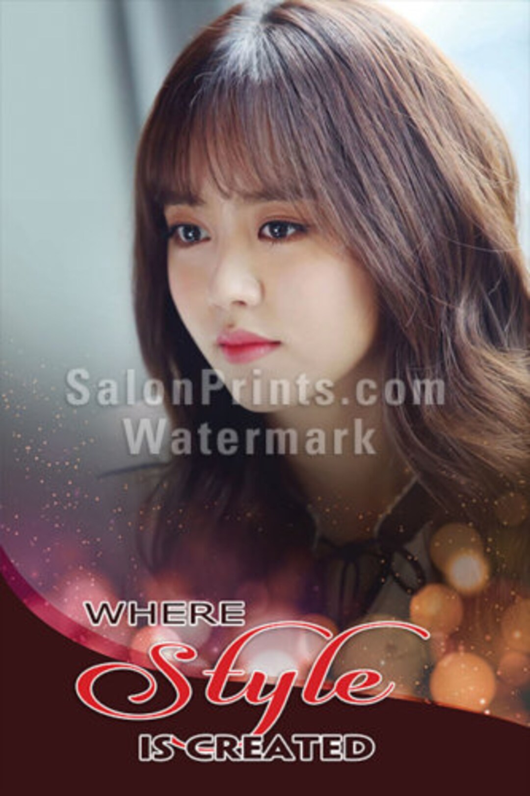 Hair Salon Poster Beautiful Model Korean Hair Style Quote - Etsy Hair Salon Poster Beautiful Model Korean Hair Style Quote - Etsy