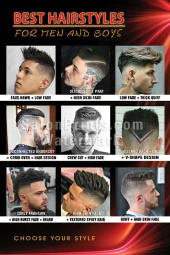 Buy Hair Salon Poster Mesh Vinyl Best Hairstyles for Men and Online in India - Etsy Buy Hair Salon Poster Mesh Vinyl Best Hairstyles for Men and Online in India - Etsy