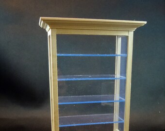 Dollhouse Miniature Bookcase 4 shelf 1:12 one inch scale J22 Dollys Gallery