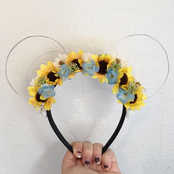 Sunflower Power Mouse Ears