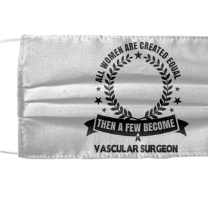 Funny Vascular Surgeon Face Masks Reusable Stretchable Anti-Dust Washable Unisex Mouth Masks