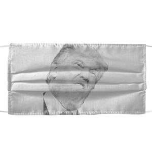 Trump USA Sketch Face Mask Reusable Adult Mouth Mask, Soft And Washable