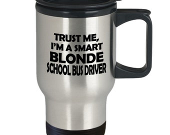 Najlepsze prezenty dla kierowców autobusów - prezenty dla kierowców autobusów szkolnych w hurtowych ilościach - kubek podróżny dla kierowców autobusów dla mężczyzn i kobiet - termos ze stali nierdzewnej