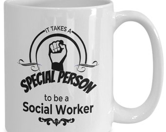 Social worker appreciation gifts - social worker coffee/ tea mug for women  men - social worker month cup gift 2018