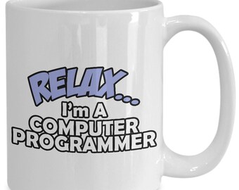 Computer programmer coffee mug, computer programmer gift, computer science programmer tea cup/decal, programmer gift