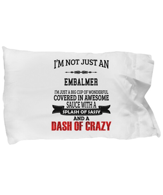 Embalmer Gifts Pillowcase For Embalmers Embalming Etsy