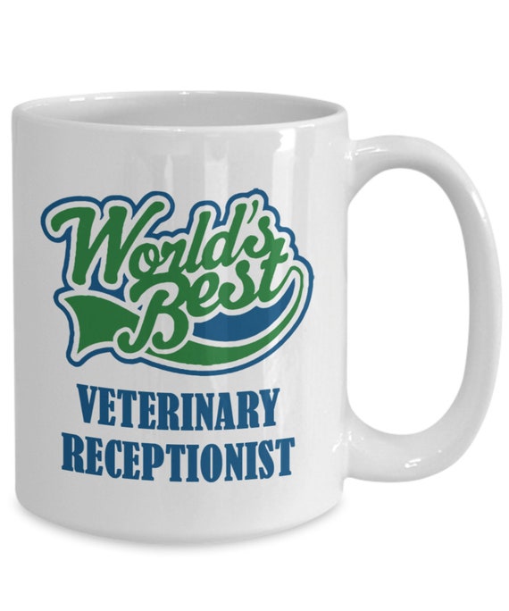 Veterinary Receptionist Gifts Veterinary Receptionist Funny Etsy